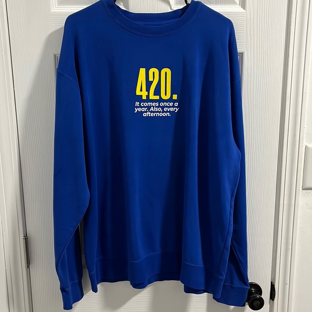 Blue Cresco 420 Crewneck Sweater